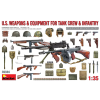  MiniArt U.S. Weapons & Equipment for Tank Crew + Infantry 1:35 (35334)