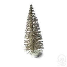 Minifenyő - óarany 6cm műfenyő