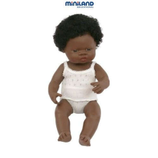 Miniland Afrikai lány baba Miniland 38 cm baba