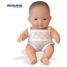 Miniland Ázsiai fiú baba baba Miniland 21 cm baba
