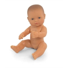 Miniland Baba, 32 cm, ruha nélkül, európai lány baba