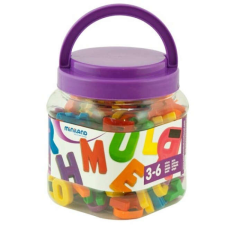 Miniland Nagy mágneses betűk Miniland 155 db kreatív és készségfejlesztő