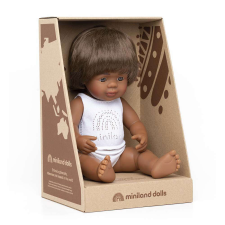 Miniland Oktató baba 38 cm Ausztrál őslakos fiú baba