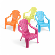 Miniselva műanyag gyerek fotel 37x39.5x44.5 cm kerti bútor