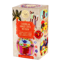 Ministry of tea organic caribbean ginger spice infusion bio tea 35 g reform élelmiszer