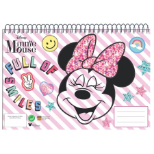 Minnie Disney Minnie A/4 spirál vázlatfüzet 30 lapos füzet