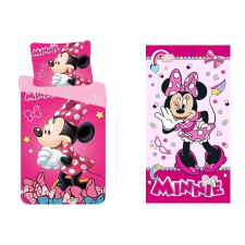 Minnie Disney Minnie felnőtt ágyneműhuzat és törölköző szett (Funny) lakástextília