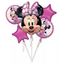 Minnie Disney Minnie Fólia lufi 5 db-os szett party kellék