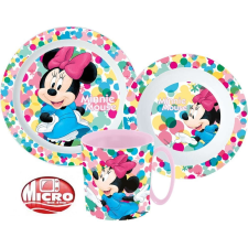 Minnie Disney Minnie micro étkészlet szett bögrével színes babaétkészlet