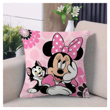  Minnie Egér &amp; Cica rózsaszín párnahuzat 45x45 cm RM1097183 lakástextília
