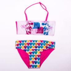  Minnie egér kislány fürdőruha - kétrészes fürdőruha - pink - 128