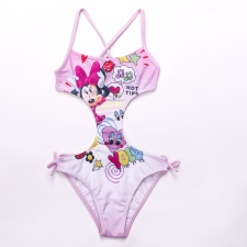 Minnie egér kislány fürdőruha - trikini - világosrózsaszín - 116 gyerek fürdőruha