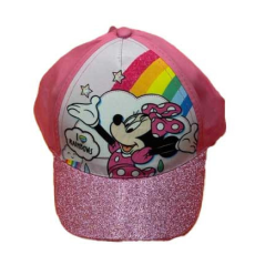 Minnie egér mintás kislány baseball sapka