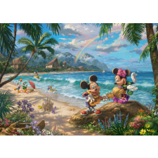 Minnie és Mickey Hawaii Puzzle 1000 darabos készlet puzzle, kirakós