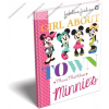 Minnie Mouse keményfedeles notesz, sima, A6