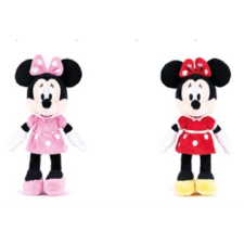 minnie rózsaszín ruha plüss plüssfigura