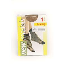 - Mintás bokafix, 20 DEN, m:36-41, 1 pár suntan női zokni