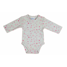 Mintás hosszú ujjú baba body kombidressz, body