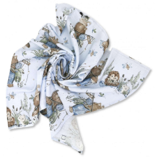 Mintás textil pelenka 1db-os 70X80 cm - Let's Go! kék mosható pelenka