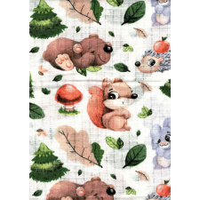 Mintás textil pelenka 1db-os - mókus és barátai mosható pelenka