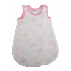  Mintás ujjatlan wellsoft hálózsák 2,5 TOG