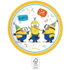 Minyonok Minions 2 The Rise of Gru, Minyonok papírtányér 8 db-os 23 cm FSC