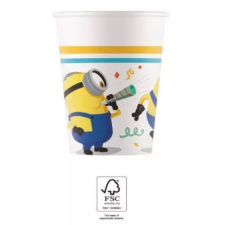 Minyonok The Rise of Gru papír pohár 8 db-os 200 ml FSC party kellék