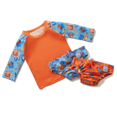 Mio bambino Bambino Mio Baba fürdőruha szett - Wave, 1-2 év