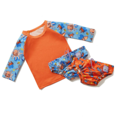 Mio bambino Bambino Mio Baba fürdőruha szett - Wave, 6-12 hónap