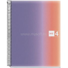 MIQUELRIUS Aurora Provence A4 4x30 lap PP vonalas spirálfüzet (A15294A981) füzet