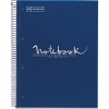 MIQUELRIUS Emotions A4 PP 5x24 lapos navy kockás spirálfüzet (A152387121)