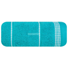  Mira csíkos törölköző Türkiz 30x50 cm lakástextília