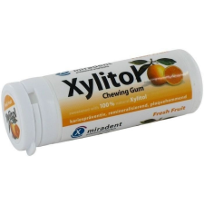 Miradent xylitol rágógumi friss gyümölcs 30db fogápoló szer