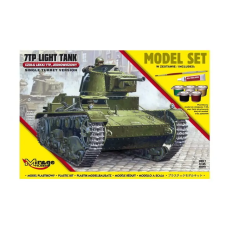 Mirage Hobby 7TP lengyel harckocsi műanyag modell (1:35) makett