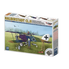  Mirage Hobby Halberstadt CL.II Photographic & Reconaissance Version With Crew & Ground Perso makett