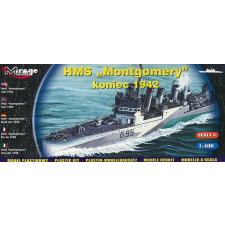  Mirage Hobby HMS Montgomery late 1942 1:400 (40607) makett