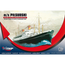 Mirage Hobby m/s Piłsudski személyszállító hajó műanyag modell (1:500) (MMH-500601) makett