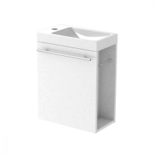 MIRANO Duo fürdőszobabútor + mosdókagyló + szifon - 40 cm (fehér) fürdőszoba bútor