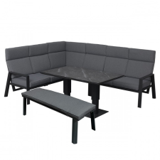 Mirpol Avignon 8 személyes sarok kerti bútor garnitúra kerti bútor