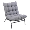 Mirpol Vibe kerti szék szürke párnával