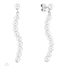 Misaki acél fülbevaló - QCRENIGHTPEARLS fülbevaló