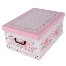 Miss Space Tárolódoboz Miss Space MAXI 51x37x24 cm Provence rózsaszín bútor