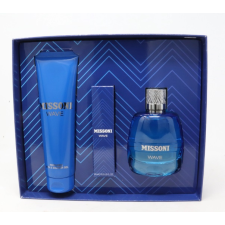 Missoni Wave SET: edt 100ml + edt 10ml + tusfürdő gél 150ml kozmetikai ajándékcsomag