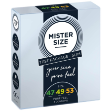 MISTER SIZE - 47-49-53 (3 condoms) óvszer