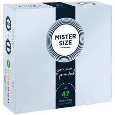 Mister Size 47 mm Condoms 36 pieces síkosító