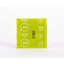 MISTER SIZE 49 mm Condoms 1 piece síkosító