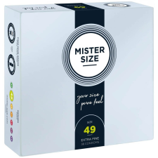 Mister Size 49 mm Condoms 36 pieces síkosító