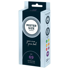 Mister Size 69 mm Condoms 10 pieces síkosító