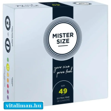 Mister Size MISTER SIZE 49 mm Condoms - 36 db óvszer