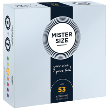 Mister Size - ÓVSZER MÉRET M 53 MM (36 DB) óvszer